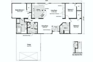 A floor plan